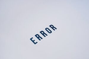 user id 5045274478 common errors beware